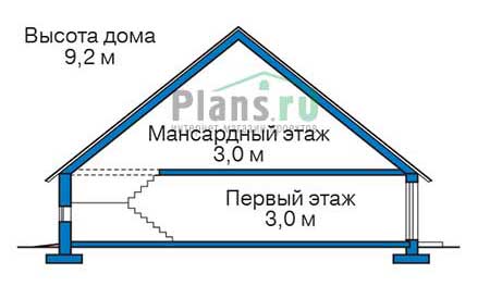 c террасой