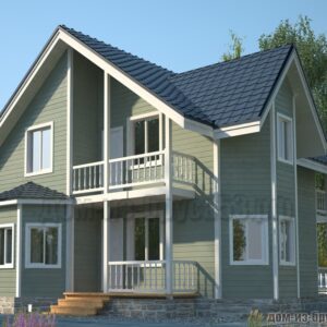 Каркасный дом 8