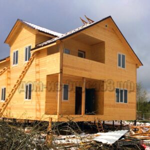 Каркасный дом 8х10 . Проект № К165||||||||
